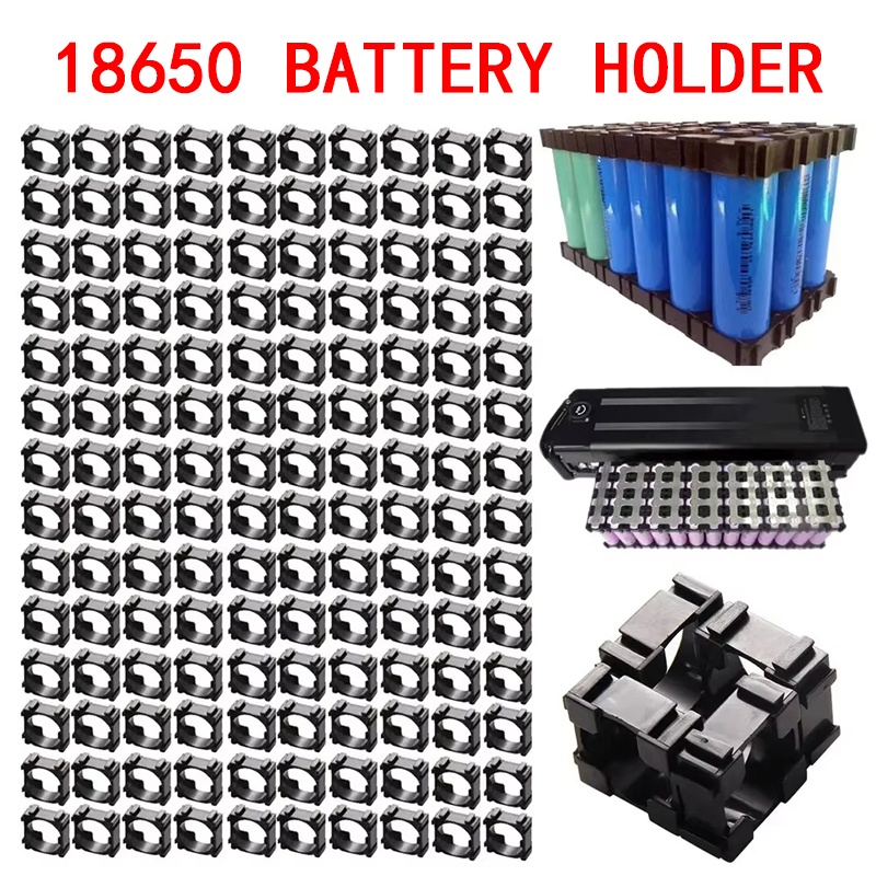 Spot Welder 18650 Battery Pack - 100 soportes de plástico para baterías
