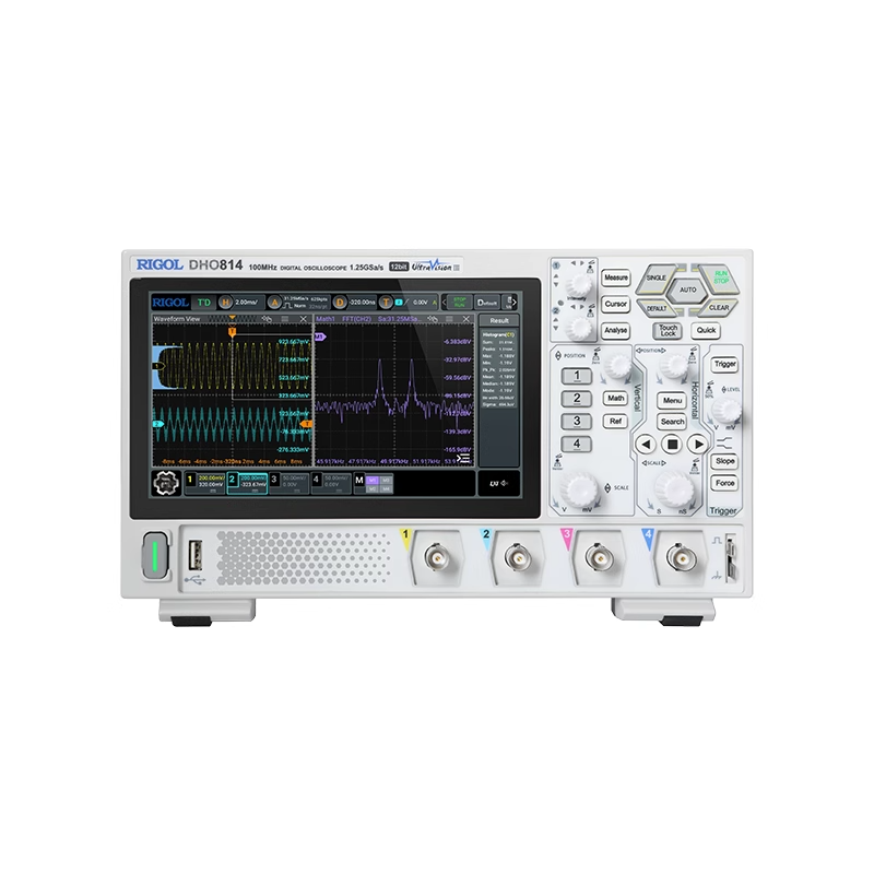 Signal Generator Spectrum Analyzer - RIGOL-osciloscopio Digital superligero, DHO802/DHO804/DHO812/DHO814, 2/4 canales,