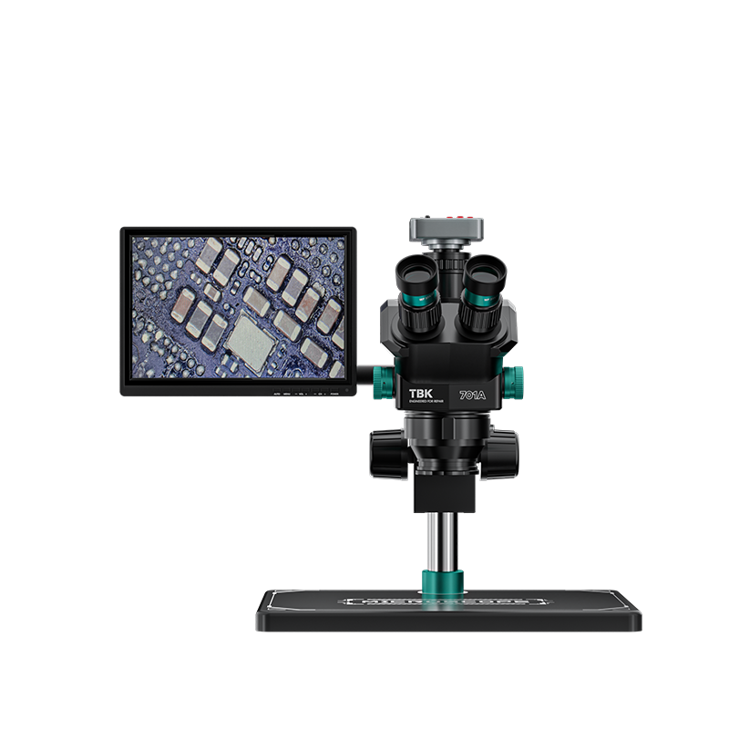 Microscopio Estéreo Trinocular - Stereo Trinocular Microscope Pcb reseña y precio