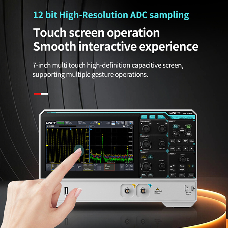 Osciloscopio UNI-T UPO1154HD U - Signal Generator Spectrum Analyzer reseña y precio