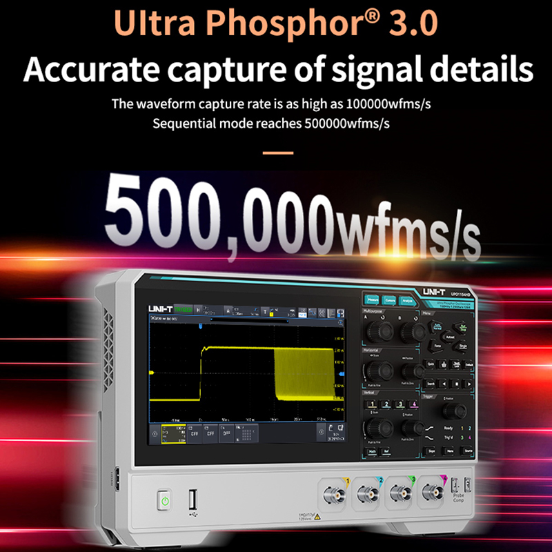 Osciloscopio UNI-T UPO1154HD U - Signal Generator Spectrum Analyzer reseña y precio