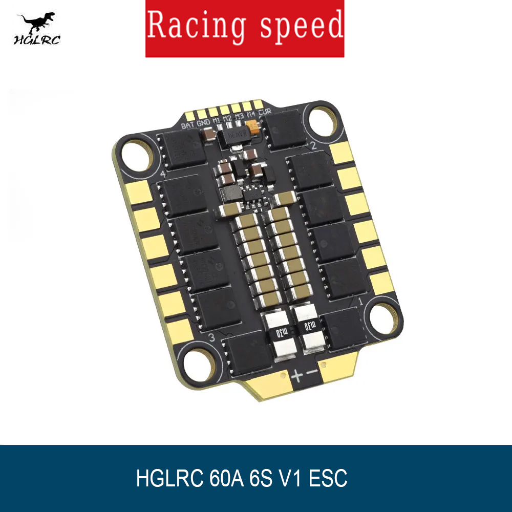 Controlador de Vuelo HGLRC 60A - Fpv Flight Controller F7 Stack 60A reseña y precio